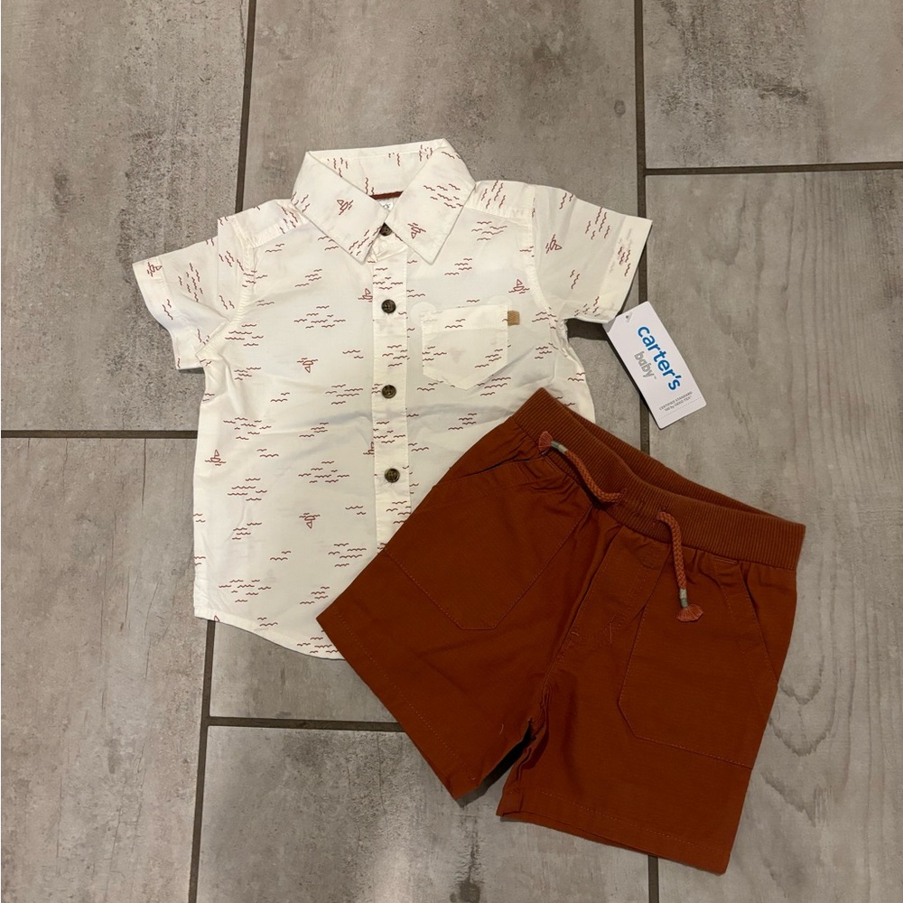 Boys short set